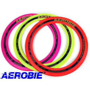 Aerobie Sprint Ring 10" Outdoor Flying Disc Kids Aerobie Frisbee Game Blue 