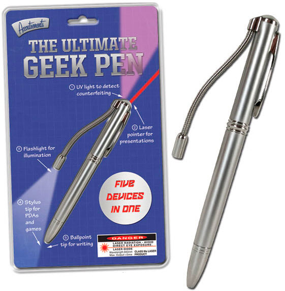 voorzetsel kapperszaak Publicatie Ultimate Geek Pen Laser Pointer