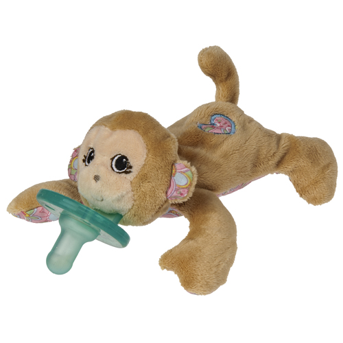 WubbaNub Infant Baby Soothie Pacifier Monkey Brand New Authentic Wubbanub 