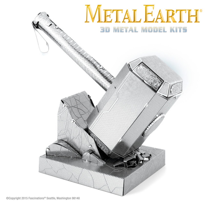 Fascinations Metal Earth War Machine Marvel Laser Cut 3D Model