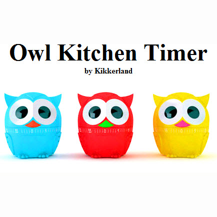 Kikkerland Kitchen Timer Retro