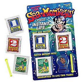Amazing Live Sea Monkeys Original Instant Life Monkey Kids Toys Science 