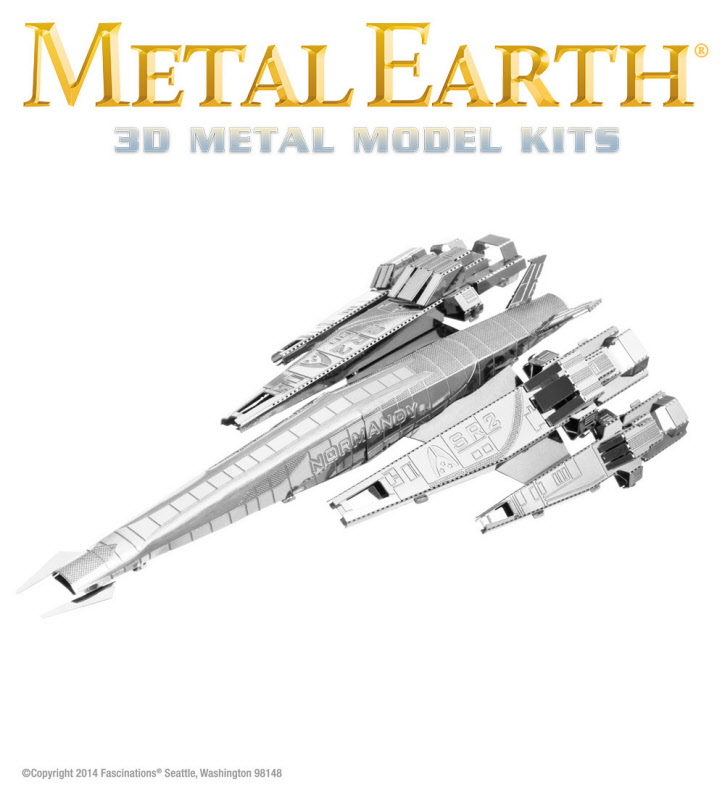 Fascinations Metal Earth Mass Effect 3d Laser Cut Model Kit Sx3 Alliance MMS310 for sale online 