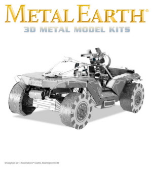 Fascinations Metal Earth Pelican UNSC HALO Laser Cut 3D Model 